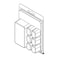 Visipak Thermoform-CLAMSHELL-CTM-7 COMPARTMENT-5.490-4.125-0.025-CLEAR-STOCK 2060CTM - alternate 1